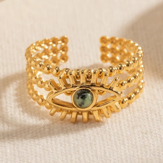 Anillo EYE triple