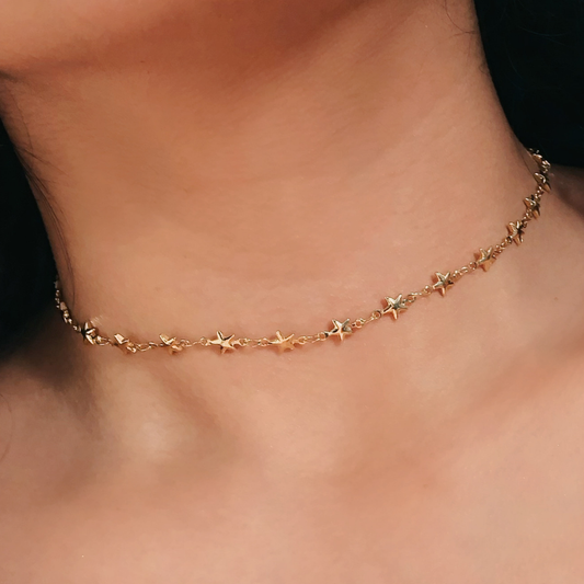 Choker mini guia estrellas
