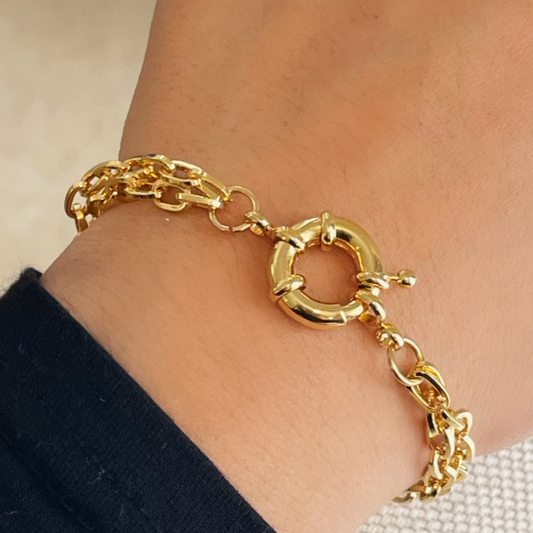Pulsera circle gold